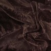 Panne Velvet Fabric Brown
