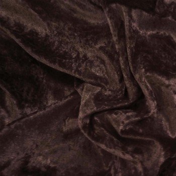 Panne Velvet Fabric Brown Panne Velvet Fabric Brown