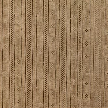 Pointoille Feinstrickjersey Stoff (Streifen) Kakao - (Jersey Stoffe)