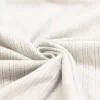 Tessuto A Maglia Pointoille (Strisce) Ecru