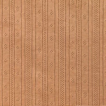 Pointoille Feinstrickjersey Stoff (Streifen) Pfirsich - (Jersey Stoffe)