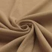 Rib Knit Jersey Fabric Cacao - (Jersey Fabrics)
