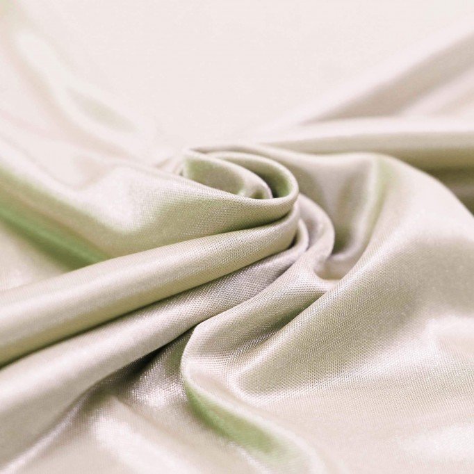 Tissu Doublure Stretch (Charmeuse) Beige Clair - (Tissu Doublure Stretch )