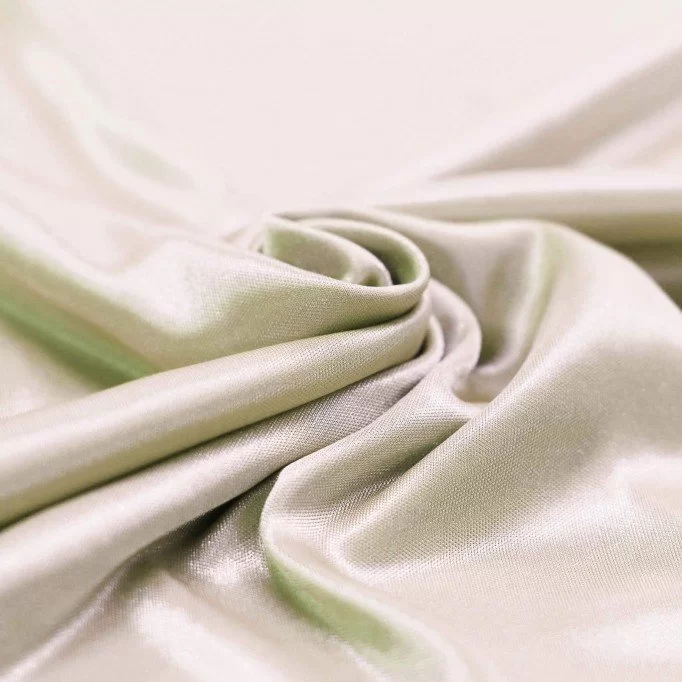 Stretch Futterstoff (Charmeuse) Hellbeige - (Stretch Futterstoff)