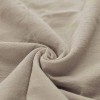 Washed Cotton Fabric Dark Beige