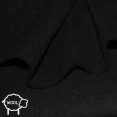 Filc Wełniany 3mm Czarny