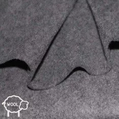 Filc Wełniany 3mm Szary Melanż