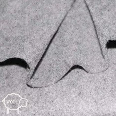 Filc Wełniany 3mm Jasny Szary Melanż