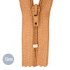 Cerniera Lampo Spirale YKK Cammello (086) 12CM Nylon Non Separabile