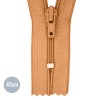 Spiral Lynlås YKK Kamel (086) 45CM Nylon Ikke Delbar