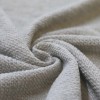 Tissu Jersey Torsadé Mini Gris Clair Melange