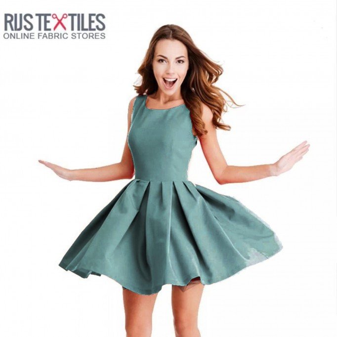 Tissu Punta Di Milano Jersey Vieux Vert - (Tissus Jersey)