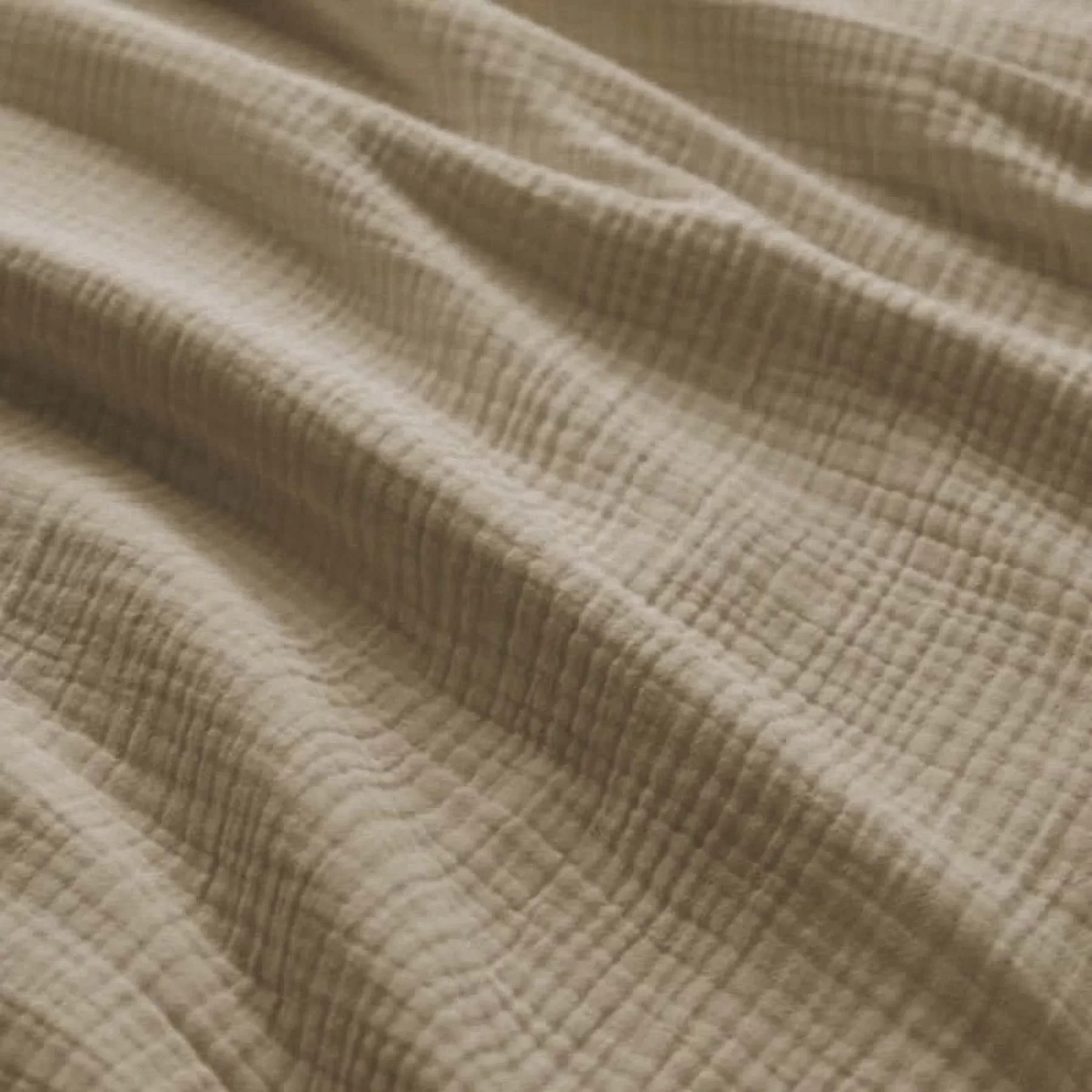 Zware (Triple Layer) Hydrofiel Stof Donker Beige