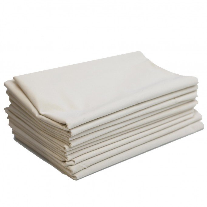 Unbleached Cotton Plain Weave Fabric Surprise Box 10 x 2 Meter - (Fabric Outlet)