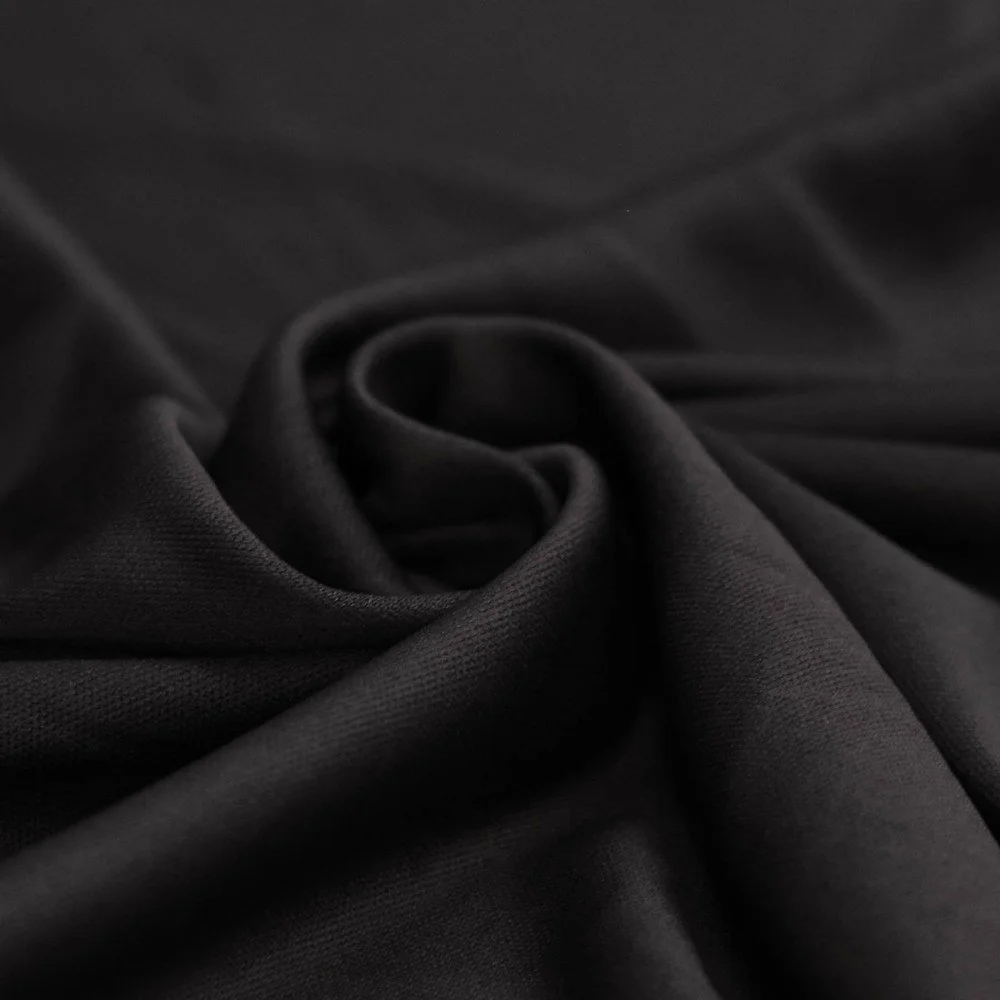 Tricot Foringsstof (Ban-Lon) Sort Tricot Foringsstof (Ban-Lon) Sort