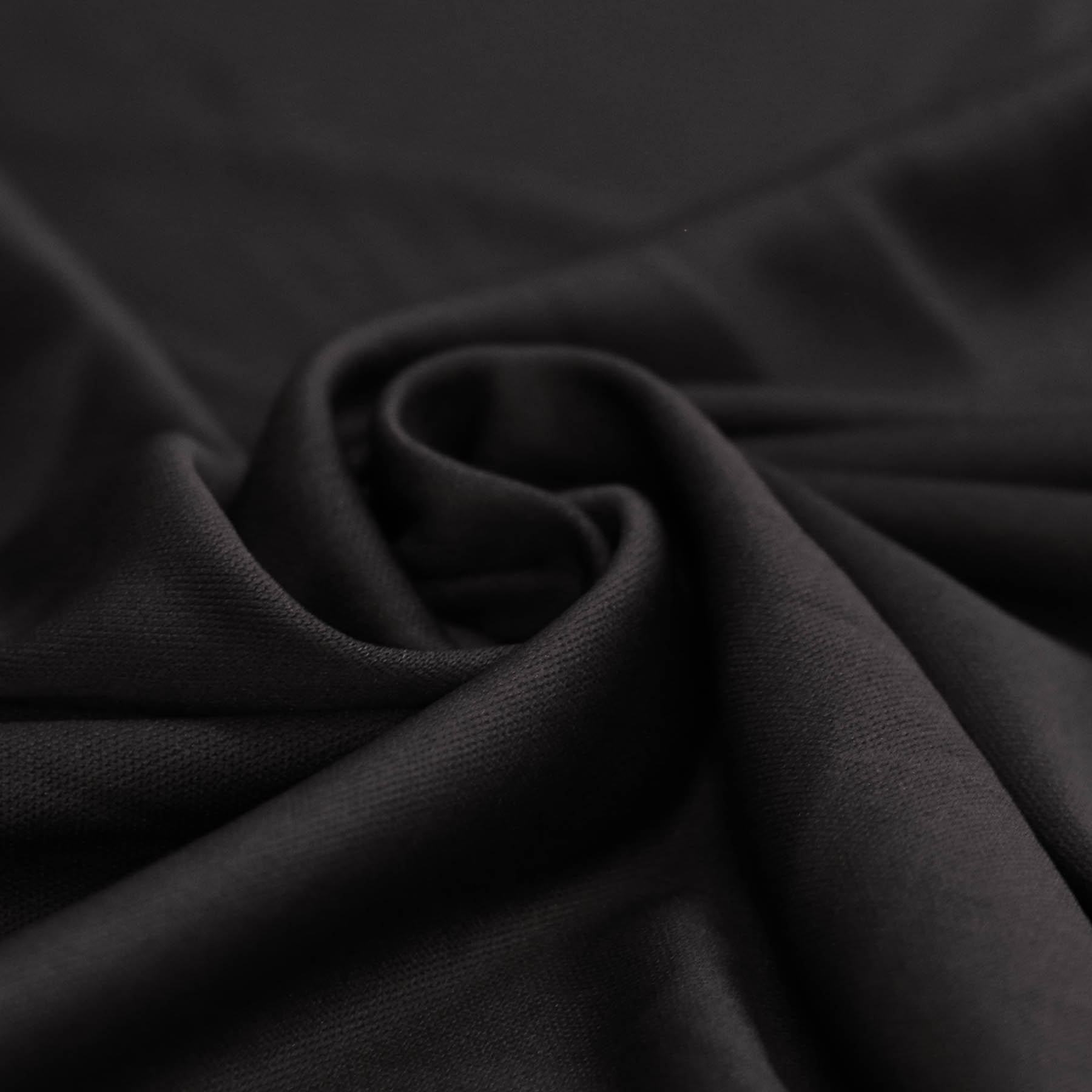 Tricot Voering Stof (Ban-Lon) Zwart