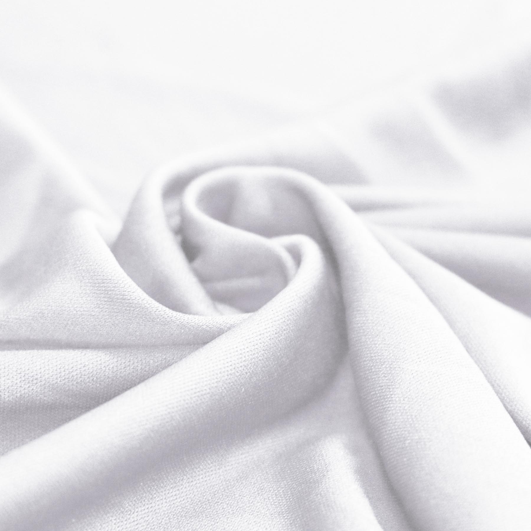 Tricot Voering Stof (Ban-Lon) Wit