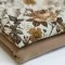 Jersey Cotton Fabric Digital Print - English Garden Cacao - (Jersey Cotton Fabric Digital Print)
