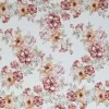 Jersey Di Cotone Stampa Digitale - Fiore Francese Argilla Rosa