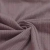 Pointoille Bomuldsjersey Stof (Striber) Gammel Mauve