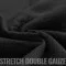 Stretch Hydrofiel Stof Zwart - (Decoratiestoffen)