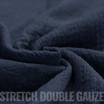 Stretch Hydrofiel Stof Marine