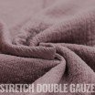 Stretch Hydrofiel Stof Oud Mauve - (Decoratiestoffen)