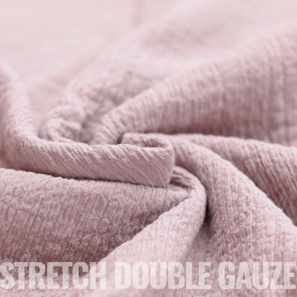 Stretch Hydrofiel Stof Oud Roze