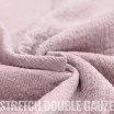Stretch Hydrofiel Stof Oud Roze - (Decoratiestoffen)