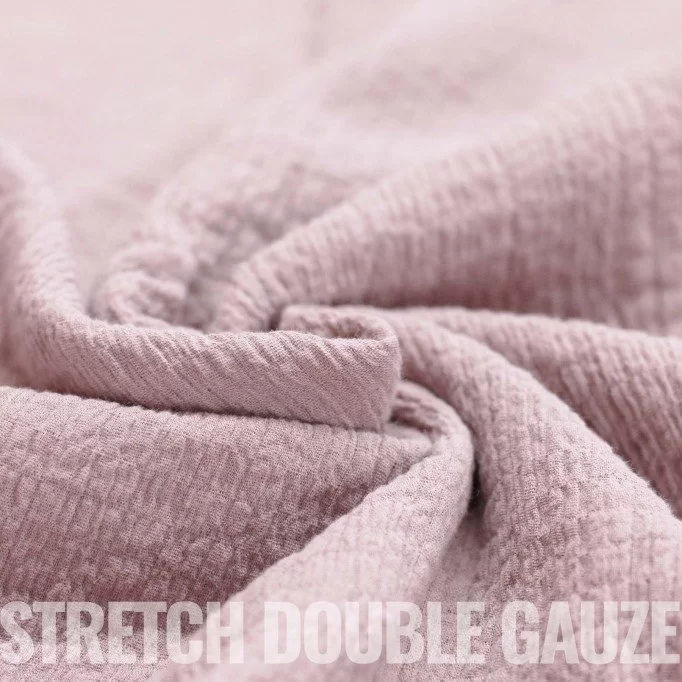 Stretch Hydrofiel Stof Oud Roze - (Decoratiestoffen)
