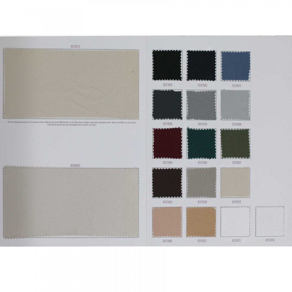 Tricot Foringsstof (Ban-Lon) Prøvekort Tricot Foringsstof (Ban-Lon) Prøvekort