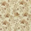 Jersey Di Cotone Stampa Digitale - Artistico Fiore Beige