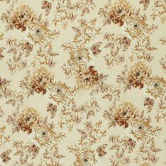 Jersey Coton Impression Numérique - Artistique Fleur Beige