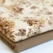 Jersey Coton Impression Numérique - Artistique Fleur Beige Jersey Coton Impression Numérique - Artistique Fleur Beige - (Jersey Coton Impression Numérique)