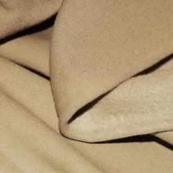 Tessuto Felpa Cotone Cacao Tessuto Felpa Cotone Cacao