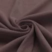 Rib Knit Jersey Fabric Dark Mauve - (Jersey Fabrics)