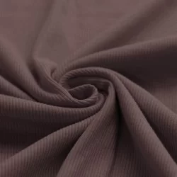 Tessuto Jersey Di Cotone Costine Malva Scuro Tessuto Jersey Di Cotone Costine Malva Scuro