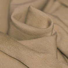 French Terry Fabric Cacao