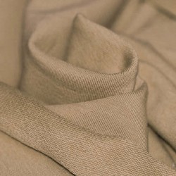 French Terry Fabric Cacao