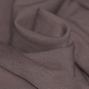 French Terry Stoff Dunkel Mauve French Terry Stoff Dunkel Mauve