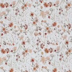 Jersey Cotton Fabric Digital Print - Autumn Water Flower
