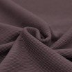 Ottoman Rib Jersey Fabric Dark Mauve - (Jersey Fabrics)