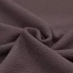 Ottoman Rib Jersey Stof Donker Mauve - (Jersey Stoffen)