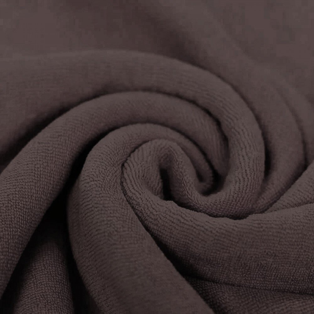 Streak Frotté Stof Mørk Mauve