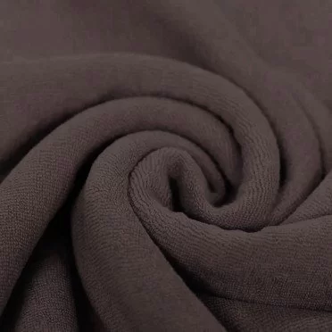 Tissu Jersey Éponge Mauve Foncé - (Tissu Jersey Éponge)