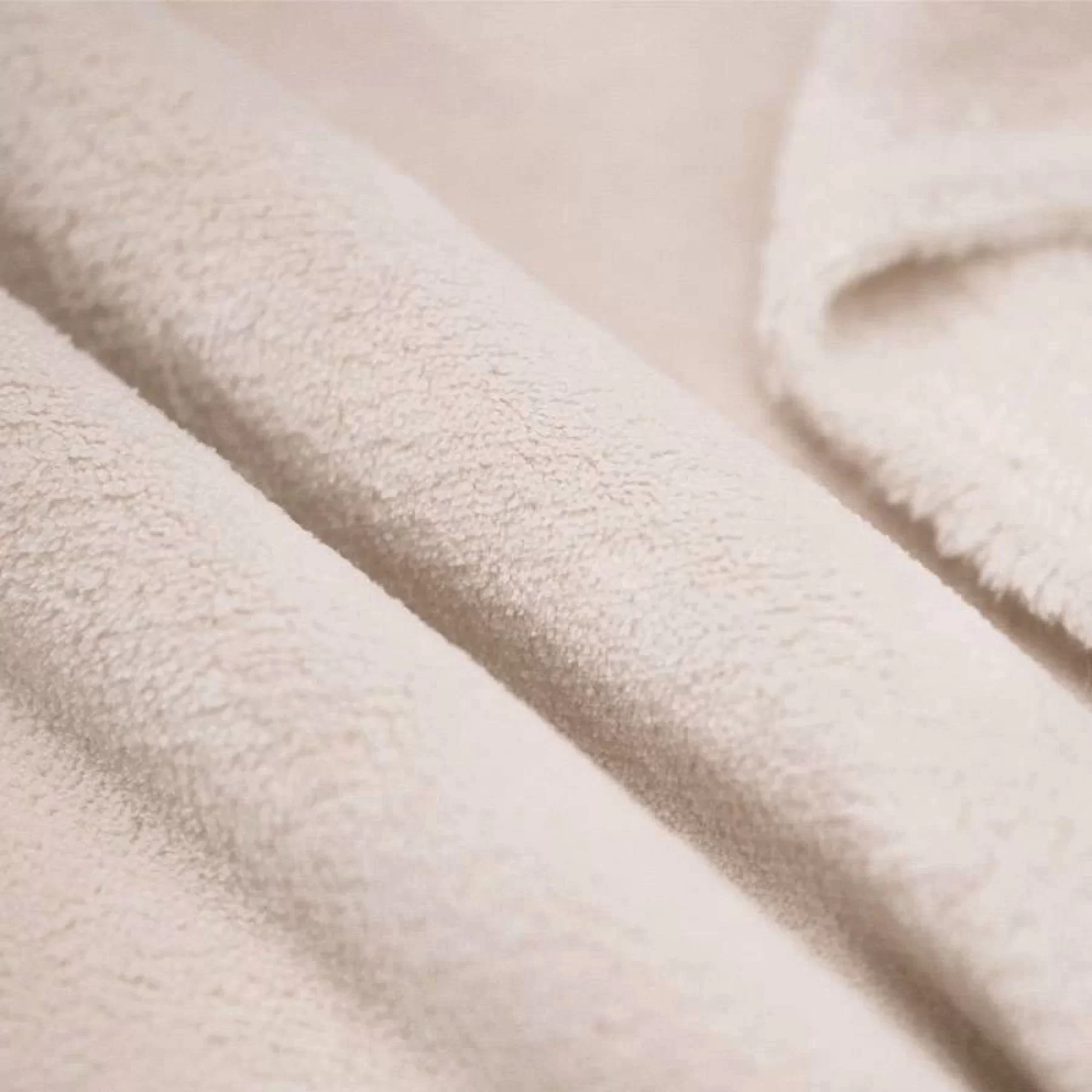 Wellness Fleece Licht Beige