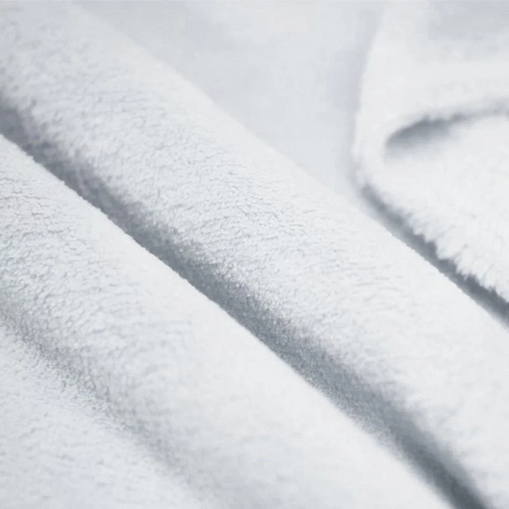 Tissu Polaire Wellness Blanc Tissu Polaire Wellness Blanc