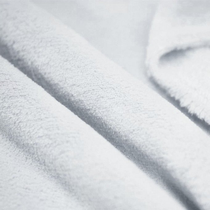 Tessuto Pile Wellness Bianco - (Tessuti Pile)