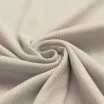 Rib Knit Jersey Fabric Light Beige - (Jersey Fabrics)