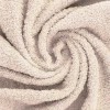 Tessuto Spugna Di Cotone Beige Naturel